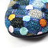 Lunar Crackle Blue Spotty Mule Slipper