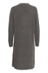 b.young Medi Dress Dark Grey Melange