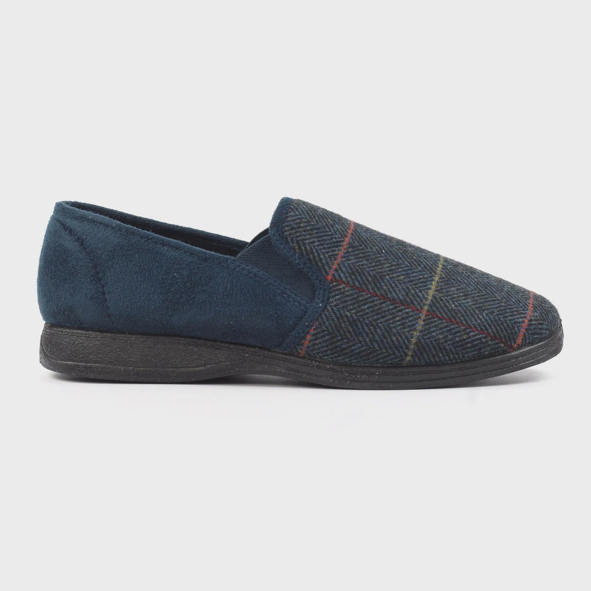 Lazy Dogz Harrison II Navy Slipper