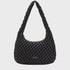 Every Other Quilted Shoulder Bag Black