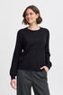 Fransa Lil Pullover Black