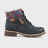 Lunar Tabasco Navy W/Proof Ankle Boot
