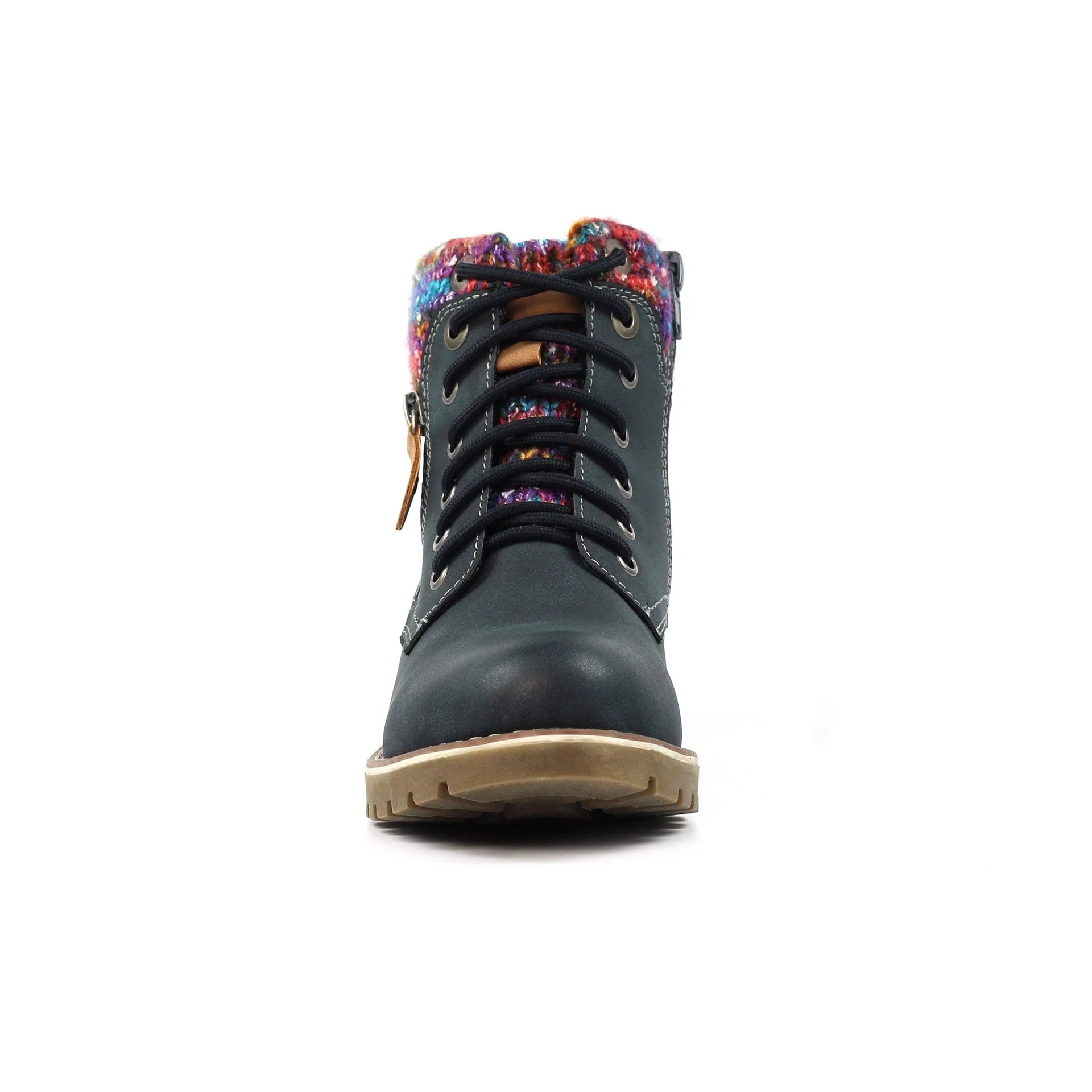 Lunar Tabasco Navy W/Proof Ankle Boot