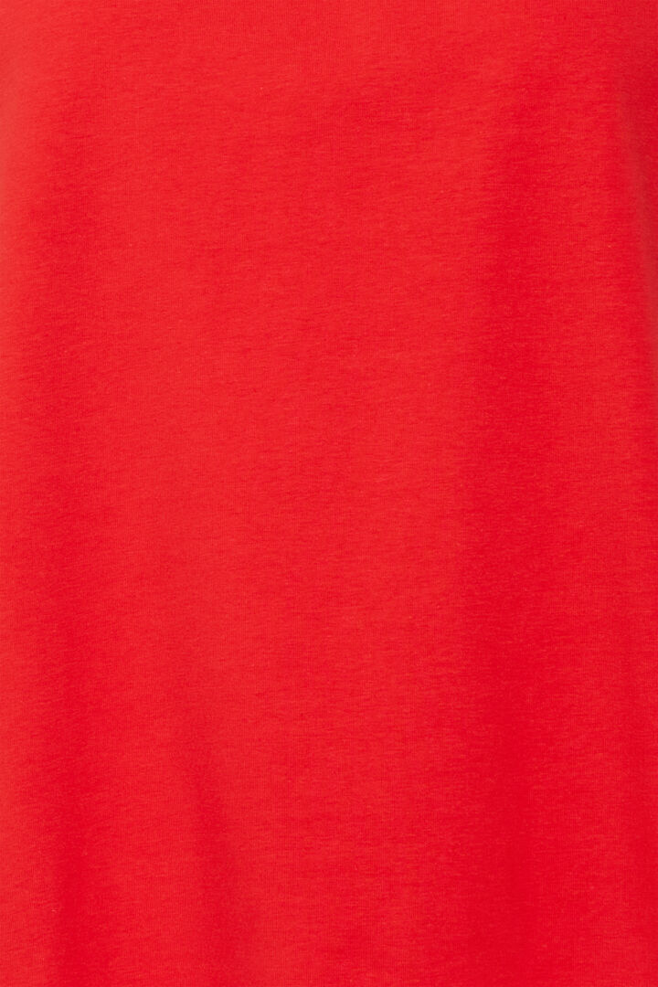 b.young Pandinna V-Neck Sleeveless Top Flame Scarlet