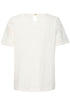 Fransa Zora T-shirt Blanc de Blanc