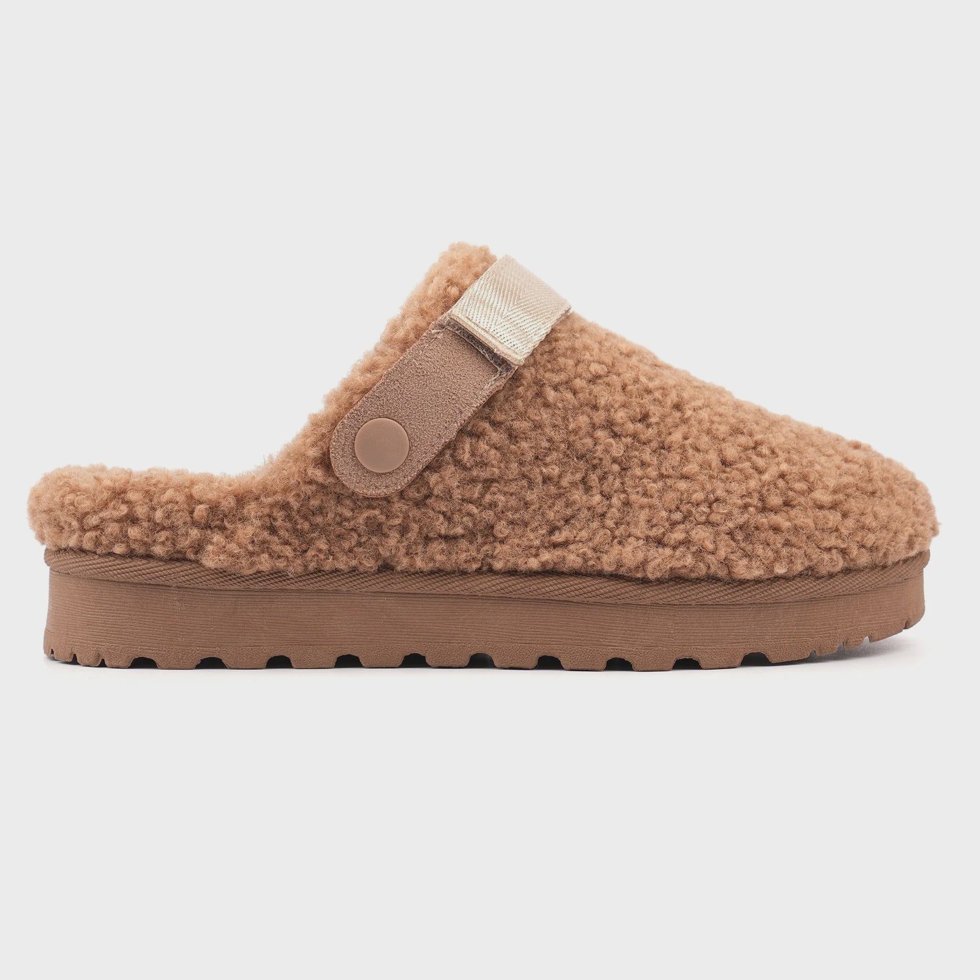 Lunar Naples Mink Slipper (Adjustable Strap)