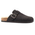 Lazy Dogz Palmer Dark Grey Mule Slipper