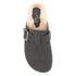 Lazy Dogz Palmer Dark Grey Mule Slipper