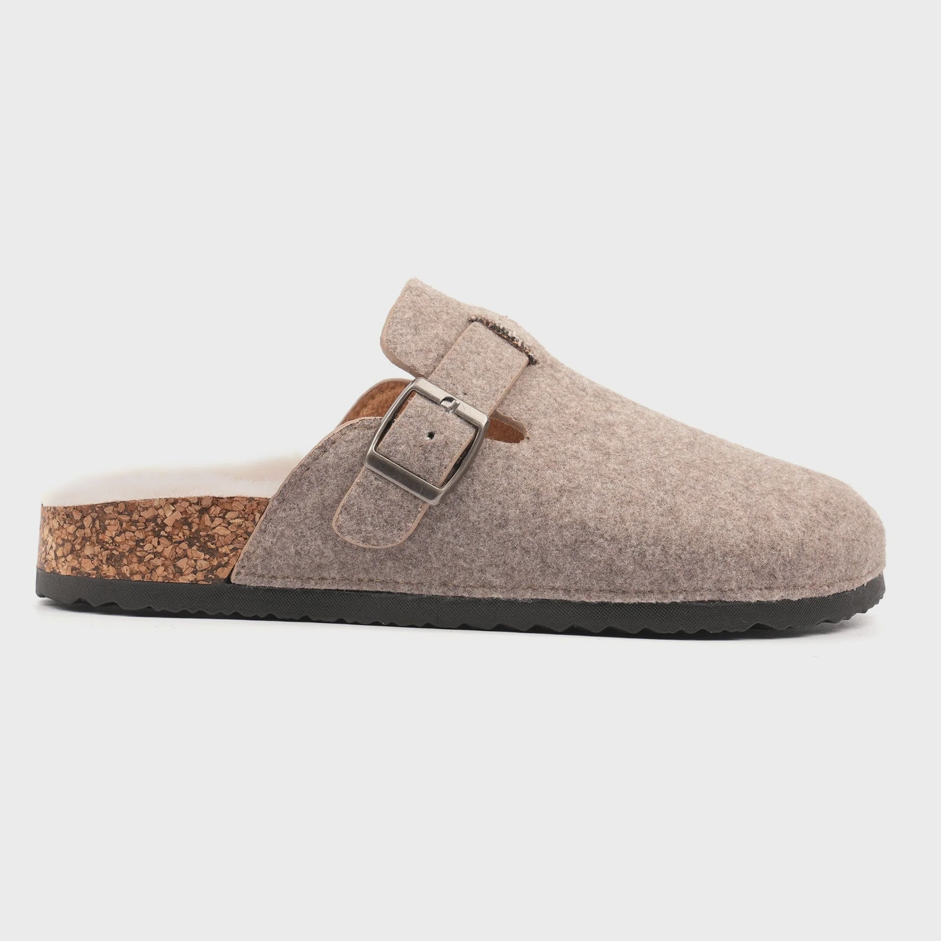 Lunar Ruthie Mink Mule Slipper