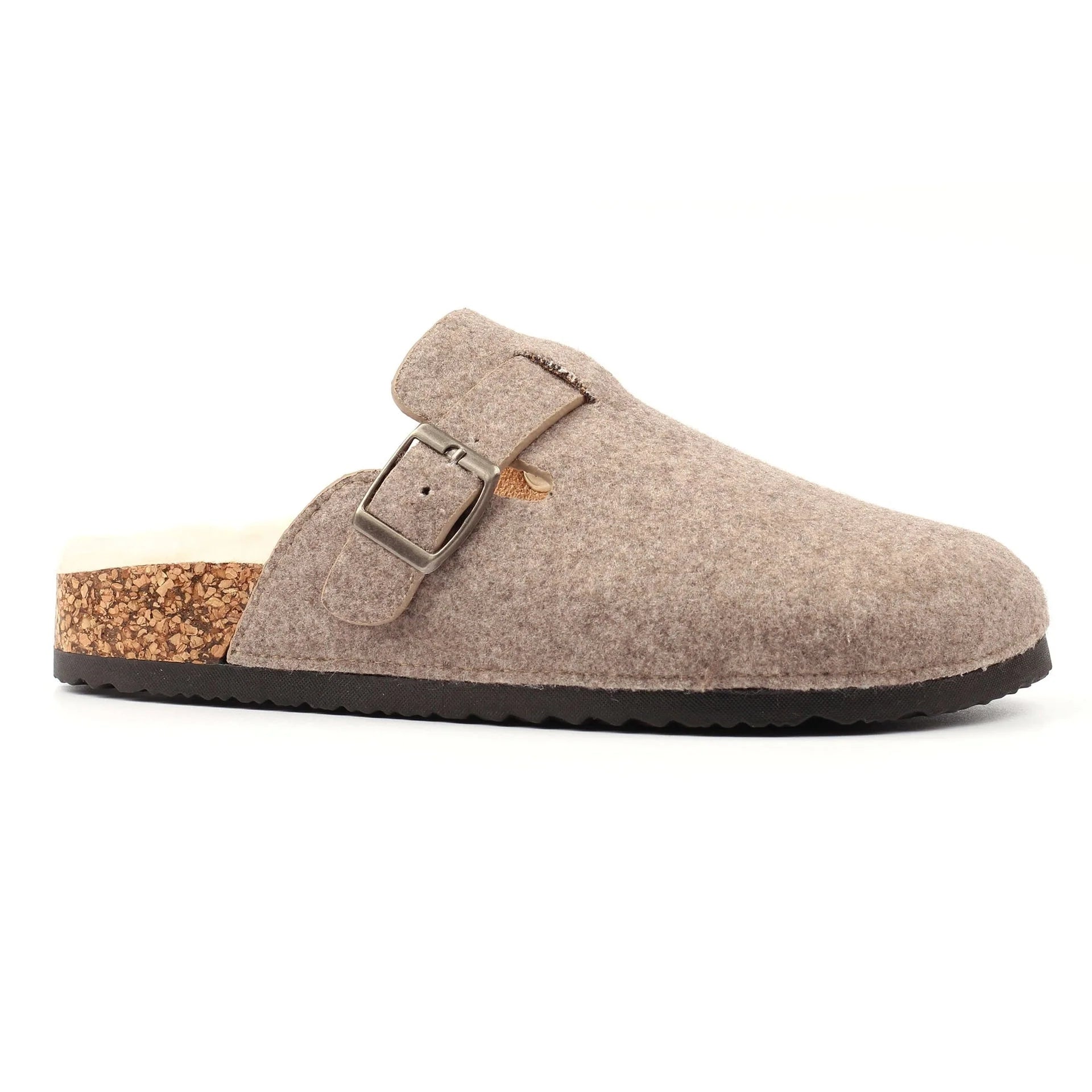 Lunar Ruthie Mink Mule Slipper