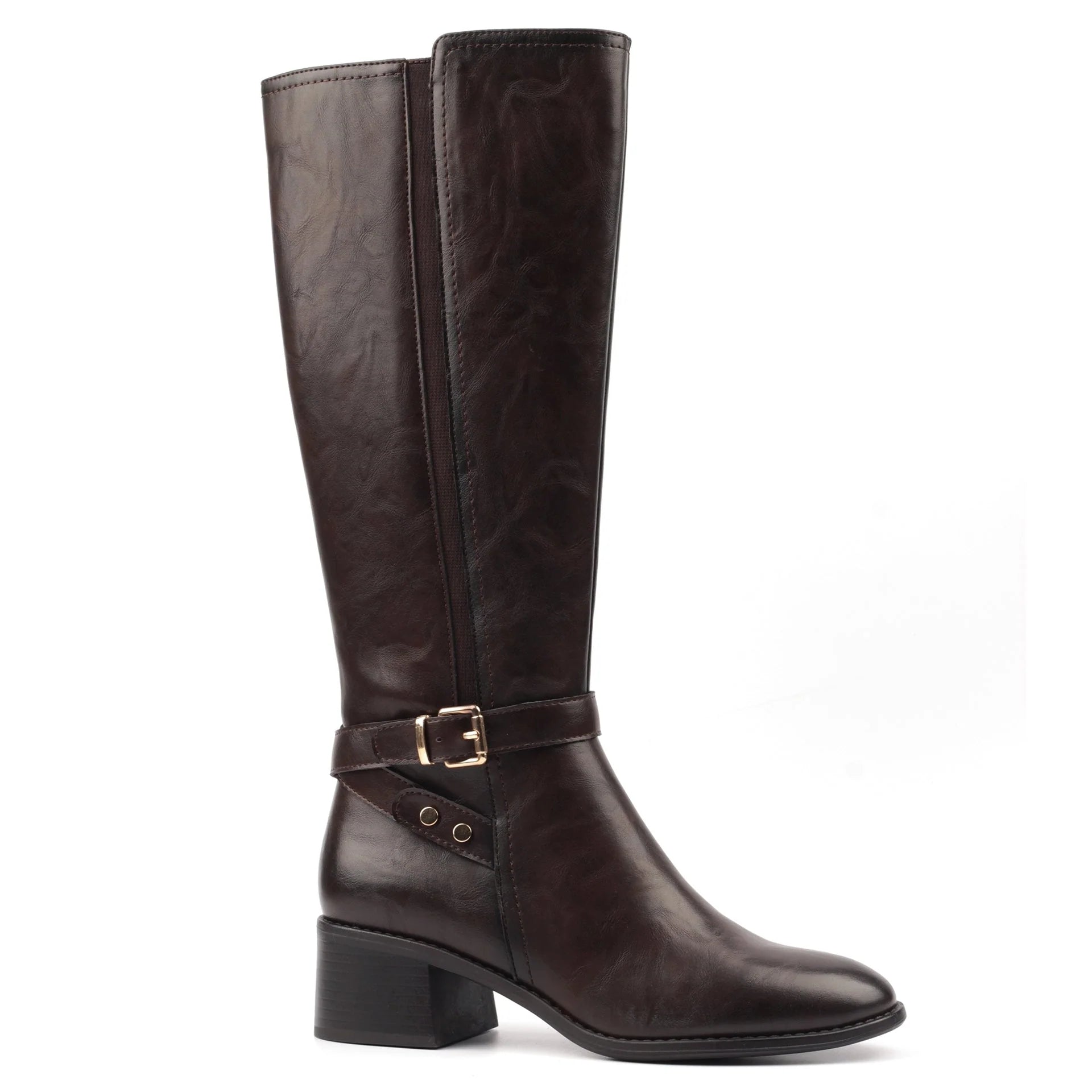 Lunar Sindy Brown Long Boot