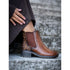 Lunar Simone Tan Ankle Boot