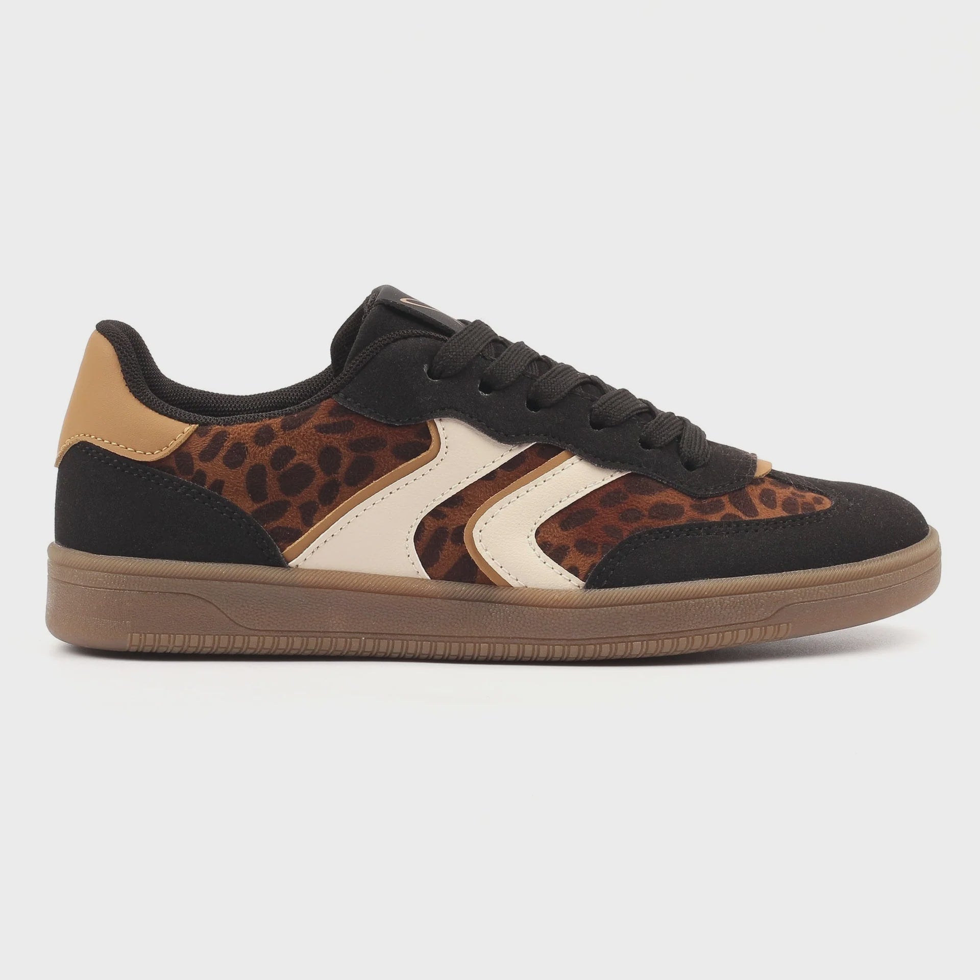 Lunar Jersey Black Trainer