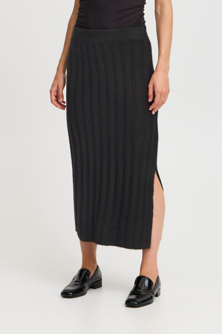 b.young Marianne Slim Skirt Black