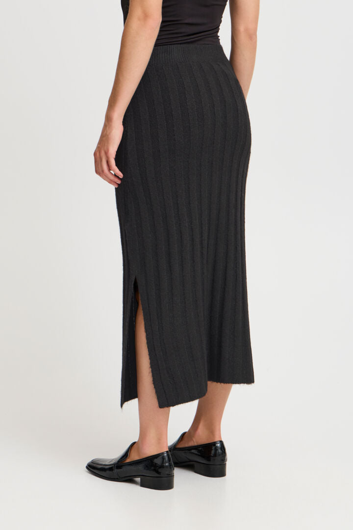 b.young Marianne Slim Skirt Black