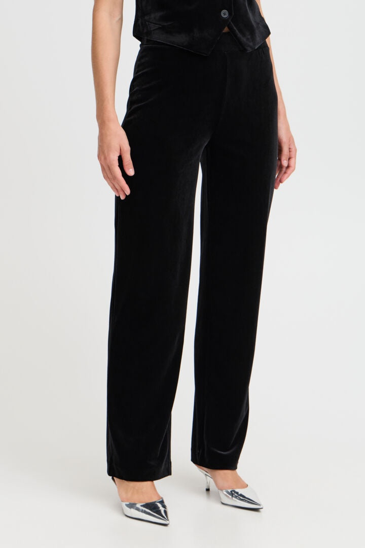 b.young Perlina Trousers Black