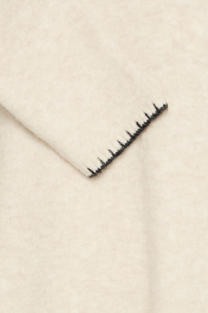 b.young Omea Rollneck Jumper Birch Melange