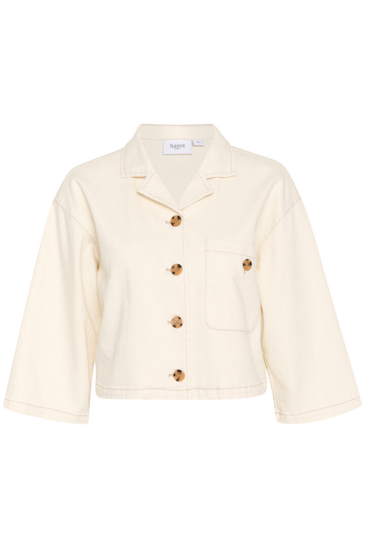 Saint Tropez Kayo Shirt Winter White