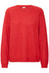 Fransa Kanva Pullover Mars Red Melange