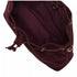 Every Other Suede Effect Draw Top Shoulder Cross Body Bag Burgundy