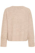 Fransa Noah Pullover Desert Taupe Melange