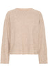 Fransa Noah Pullover Desert Taupe Melange