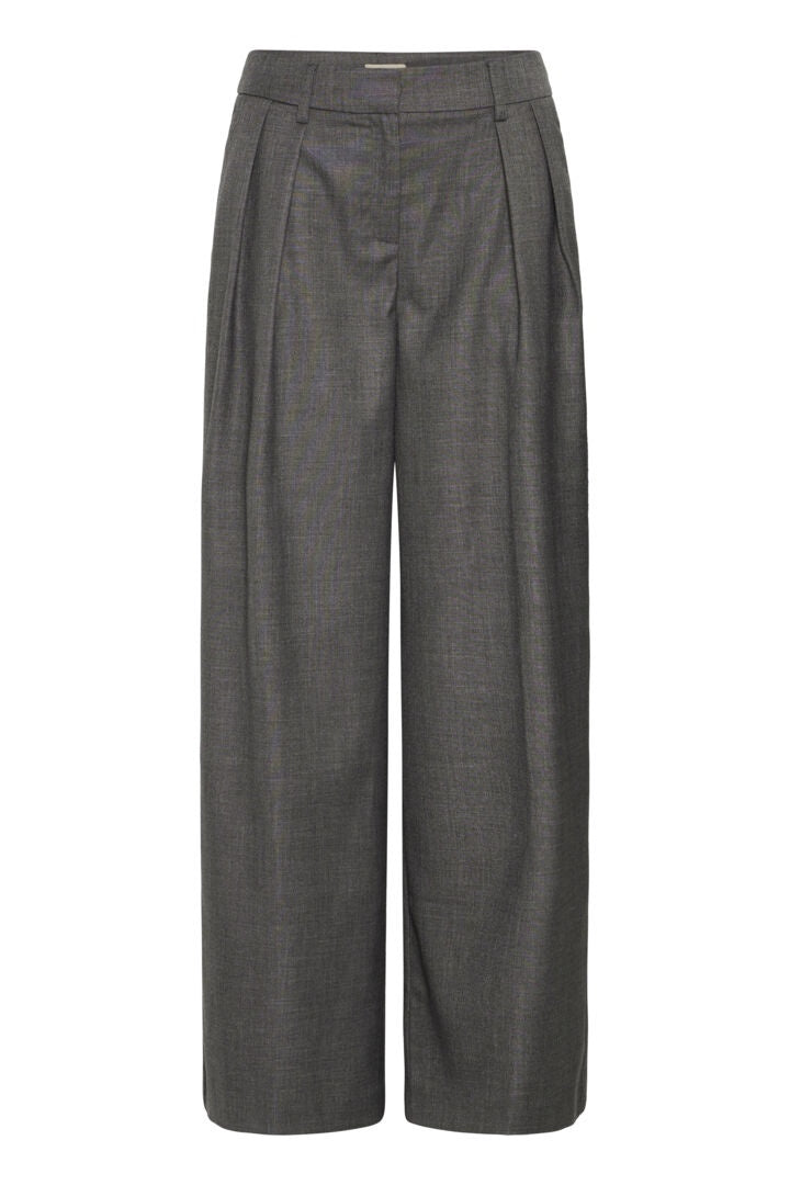 Fransa Hanna Trousers Charcoal Melange