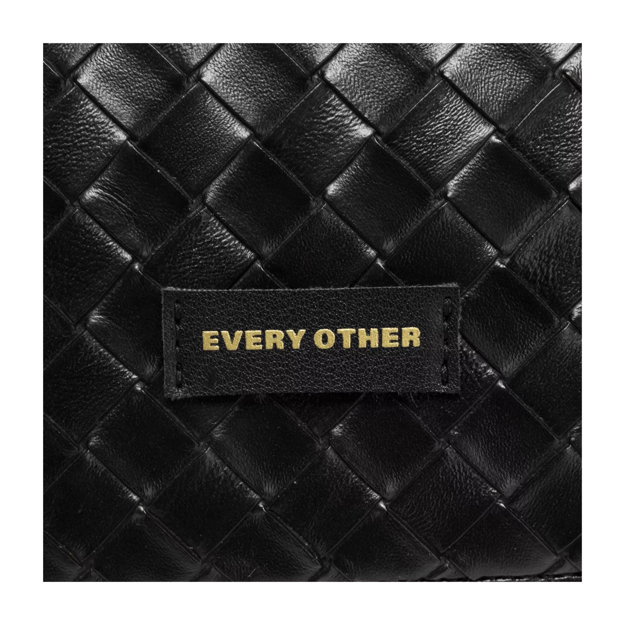 Every Other Flap Over Shoulder Clutch Cross Body Bag Black