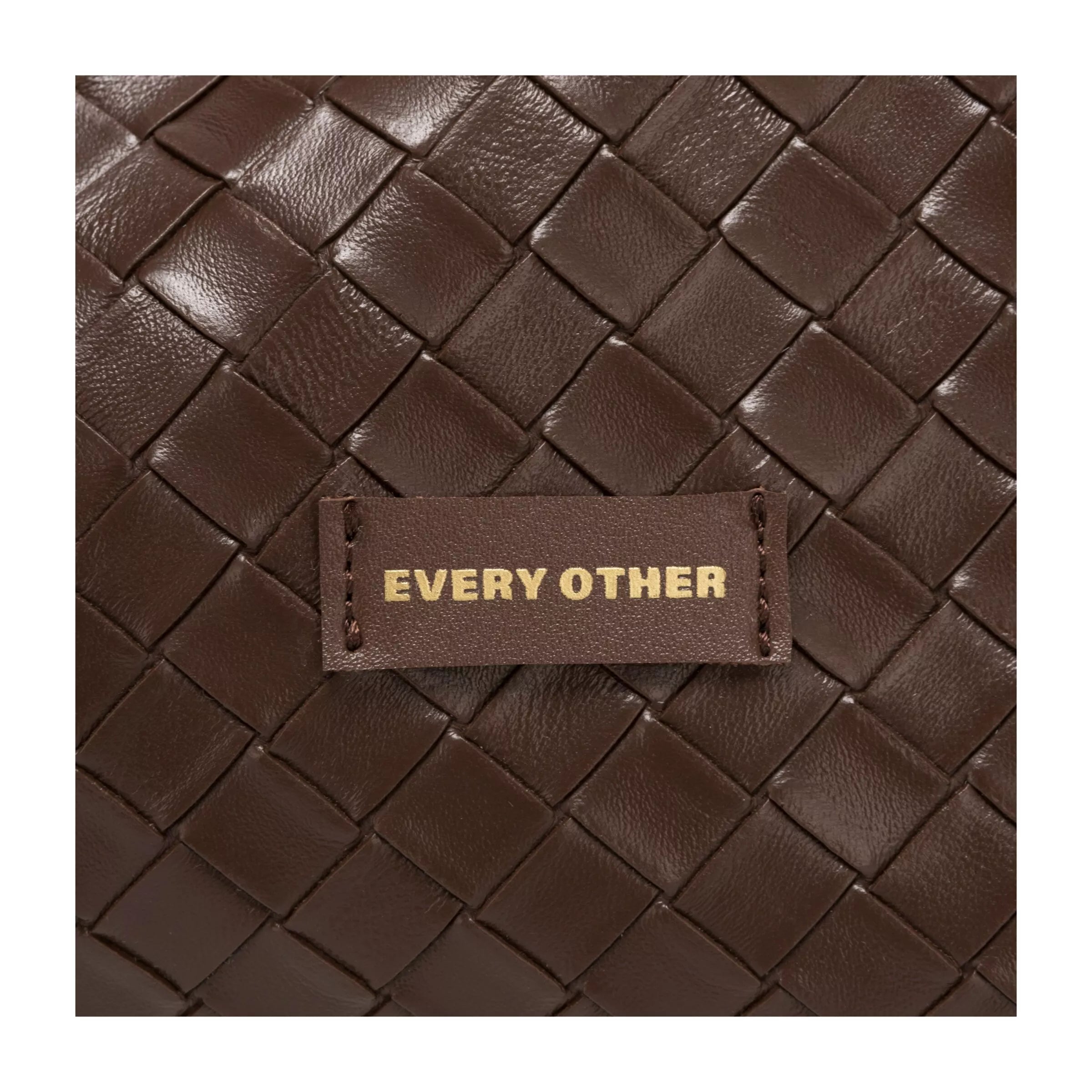 Every Other Single Strap Shoulder Bag Brown