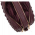 Every Other Quilted Camera Cross Body Bag Burgundy