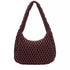 Every Other Quilted Shoulder Bag Burgundy