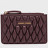 Every Other Quilted Card Holder Burgundy