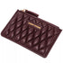 Every Other Quilted Card Holder Burgundy
