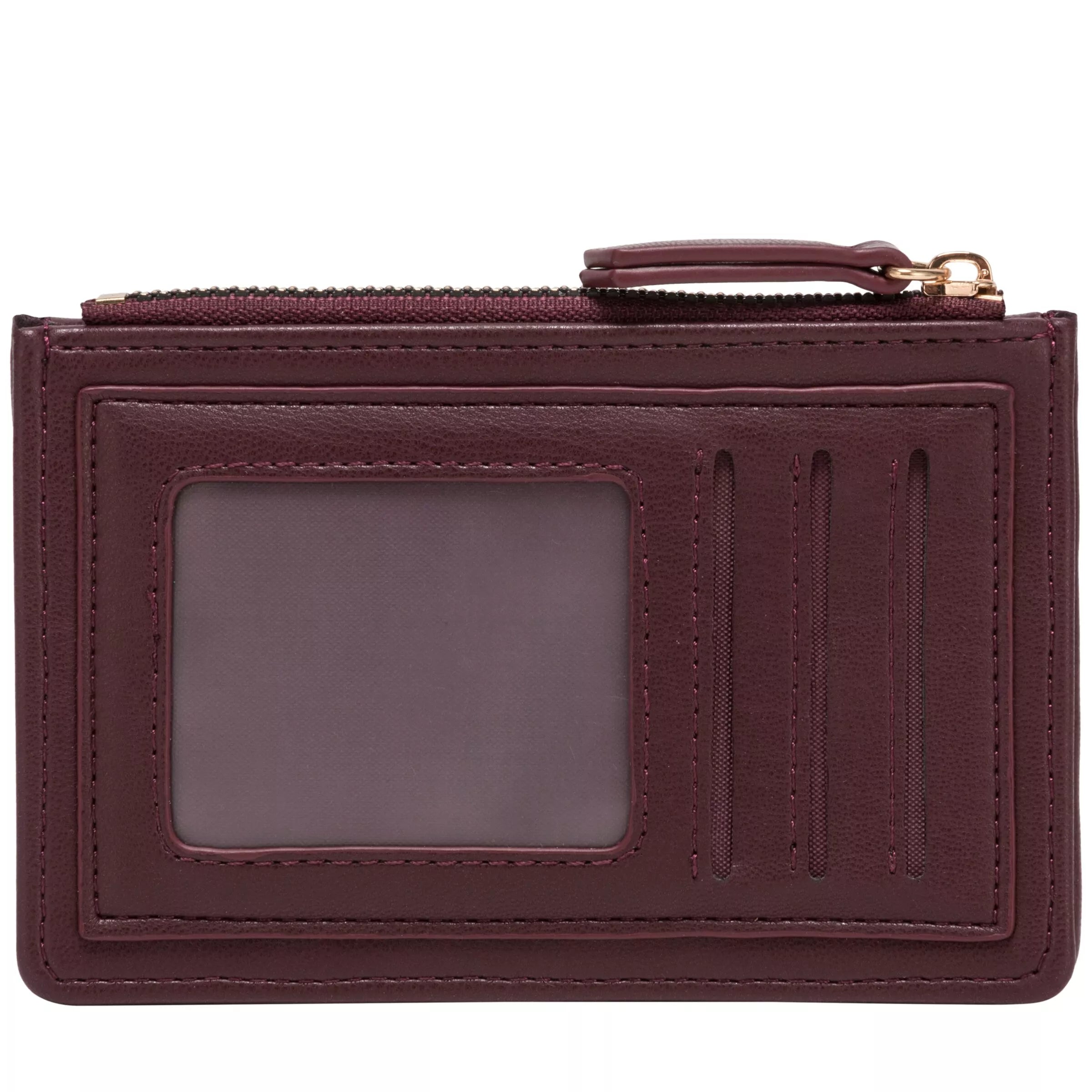 Every Other Quilted Card Holder Burgundy