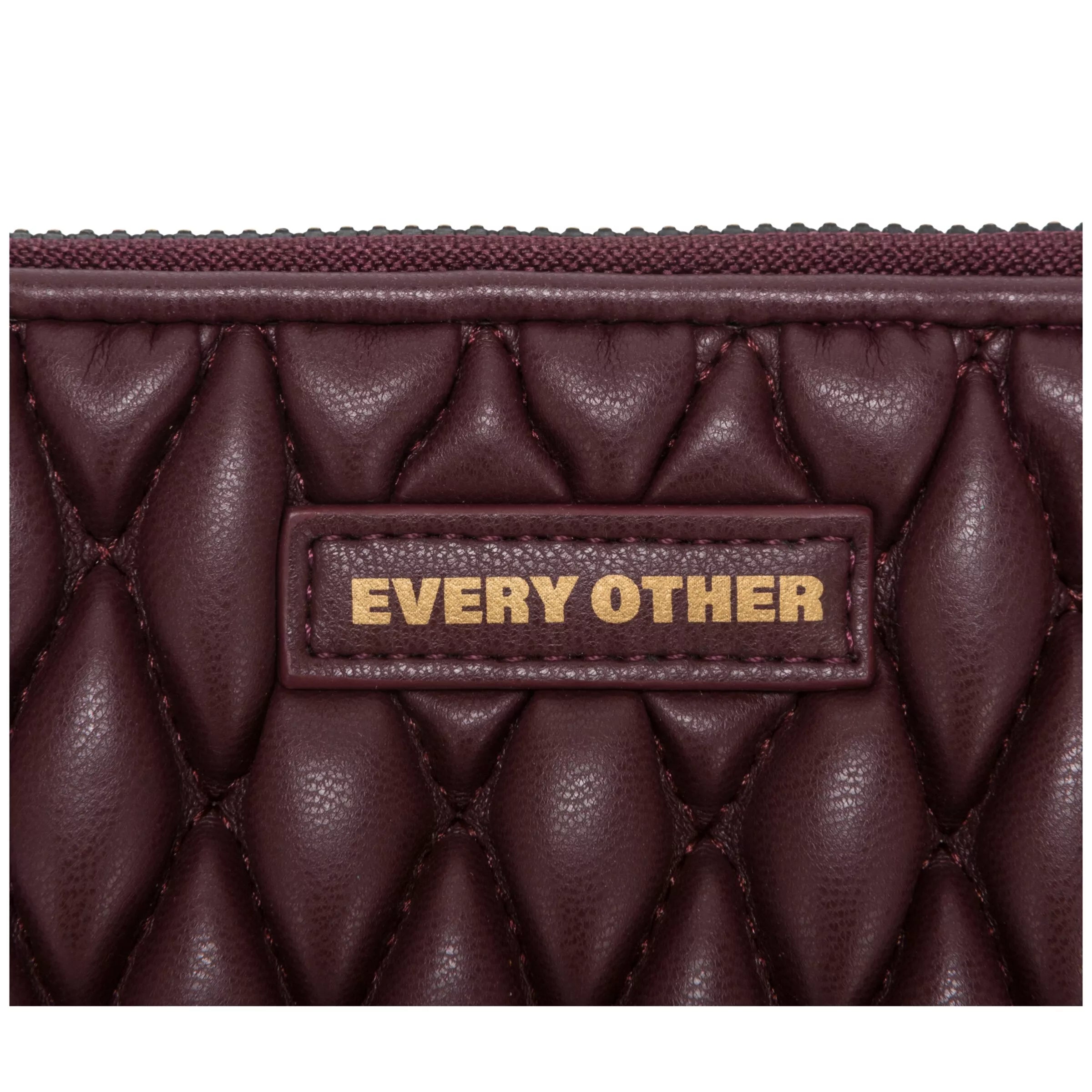 Every Other Quilted Card Holder Burgundy
