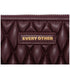 Every Other Quilted Card Holder Burgundy