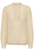 Saint Tropez Magdalena Shirt Brown Rice