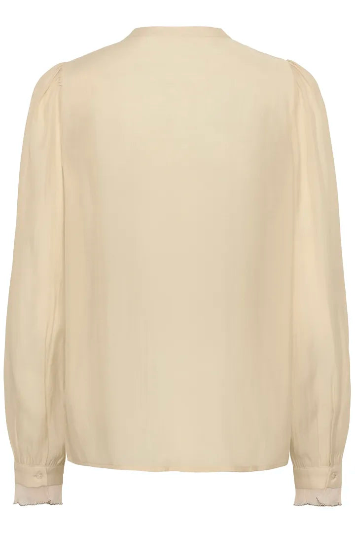 Saint Tropez Magdalena Shirt Brown Rice