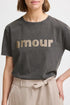 b.young Solko Text T-Shirt Java