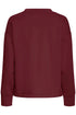 b.young Pusti V-Neck Cropped Blouse Port Royale