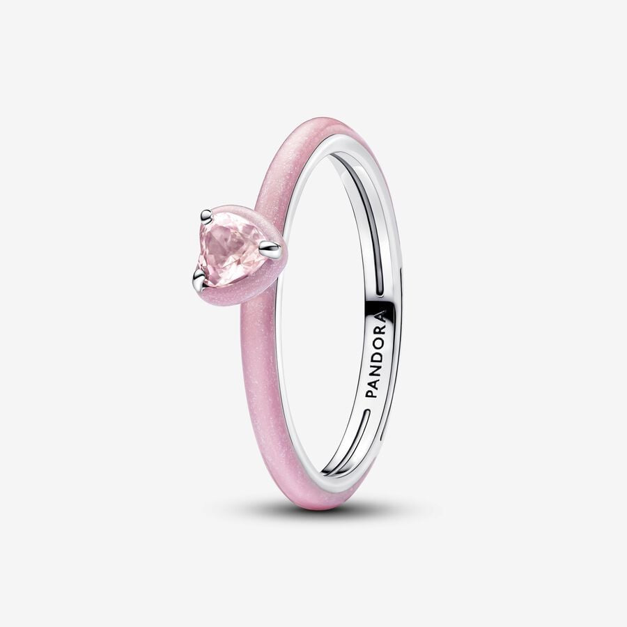 Pandora Me Pink Chakra Heart Ring