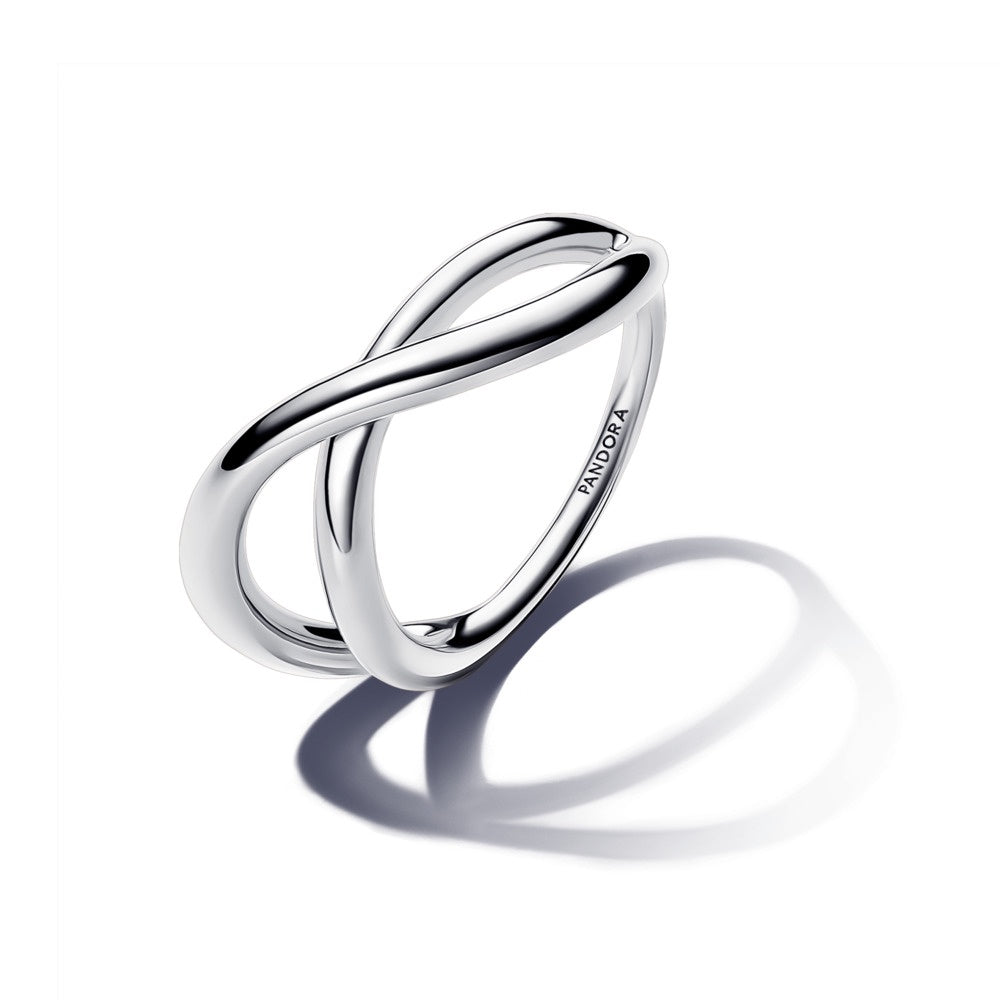 Pandora Essence Organically Shaped Infinity Ring