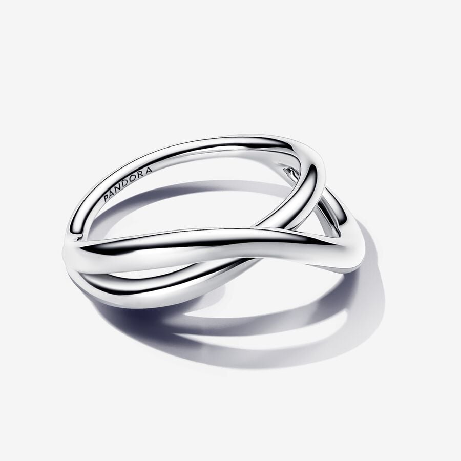 Pandora Essence Organically Shaped Infinity Ring