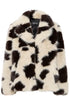 b.young Bemio Coat Birk Cow Fake Fur
