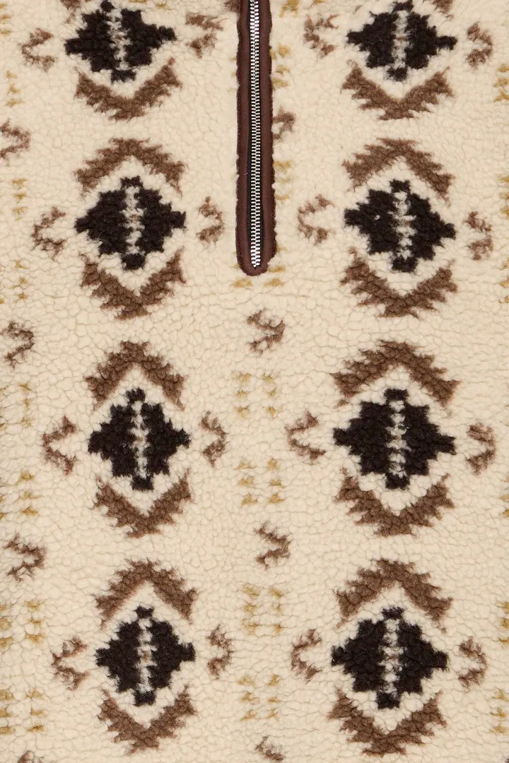 b.young Cillan Pile Jacket Humus