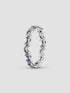 Pandora Crescent Moon Band Ring