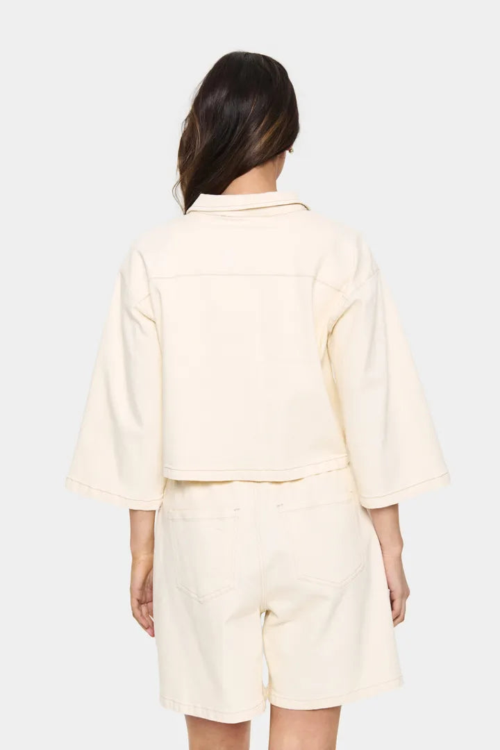 Saint Tropez Kayo Shirt Winter White
