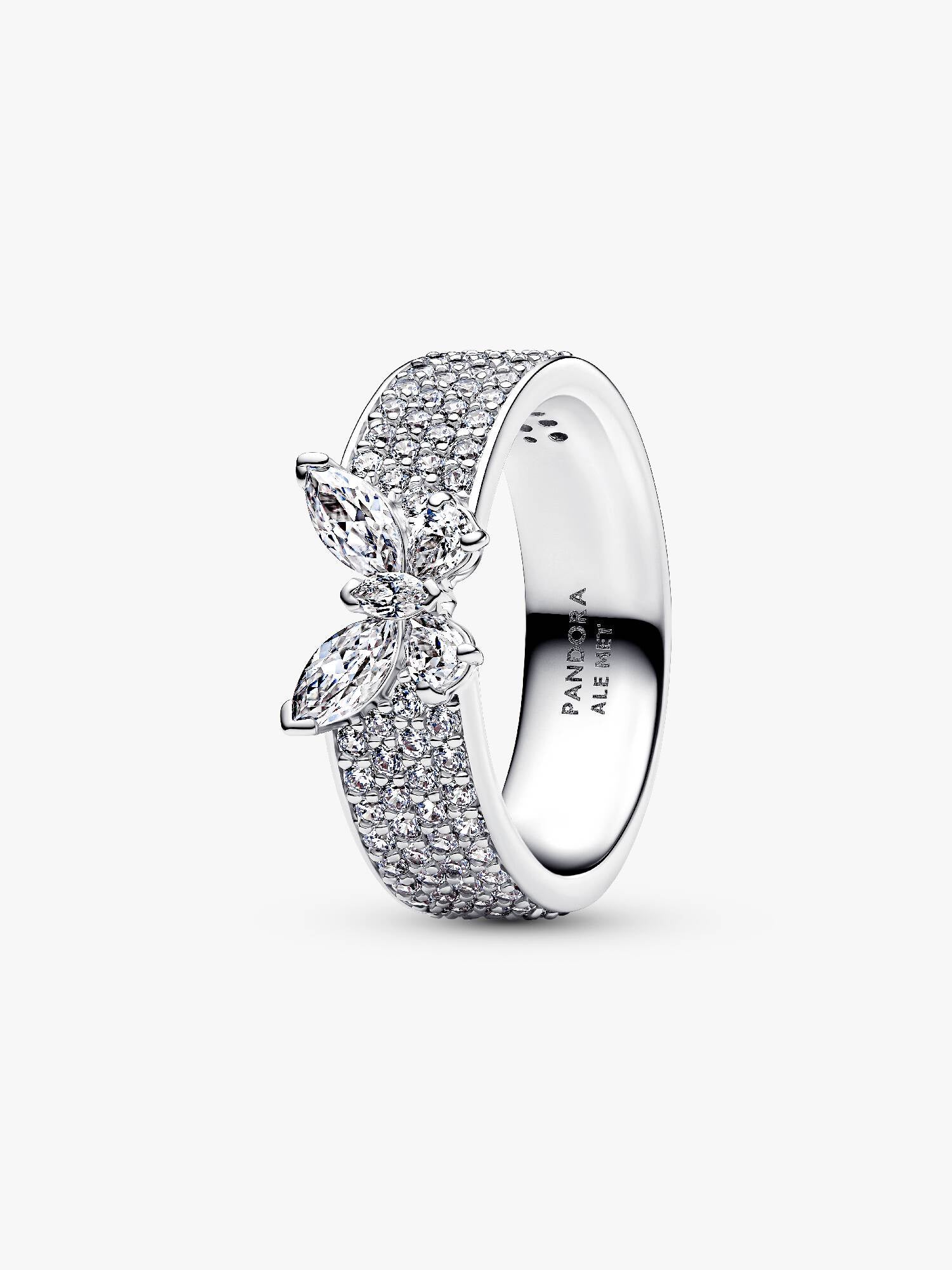 Pandora Sparkling Butterfly Bold Ring