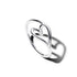 Pandora Organically Shaped Heart Small Ring