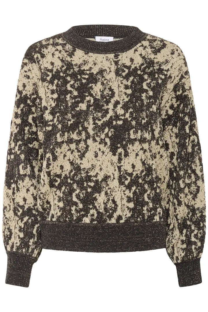 Saint Tropez Nahla Jumper Gunmetal Melange